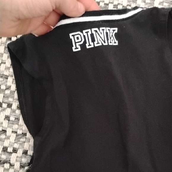 PINK Victoria's Secret Black and White Casual Dress - Picture 4 of 4